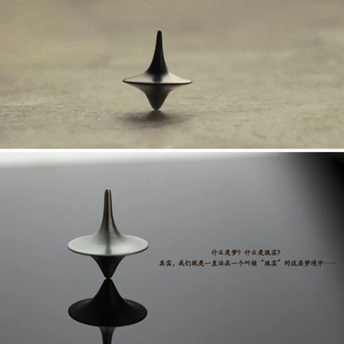 Metal gyro spinning top - metal,