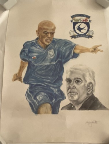 Cardiff city football original - city,
