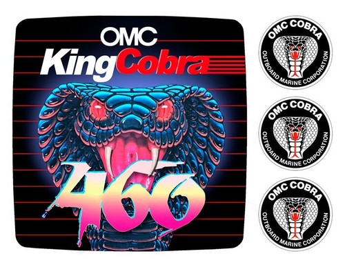 Omc king cobra flame - cobra,