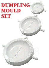 3X DUMPLING MOULD DOUGH PRESS DIY MEAT PIE PASTRY MAKER TOOL SAMOSA EMPANADA