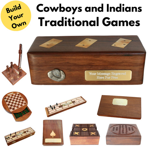 Cowboys and indians - and,