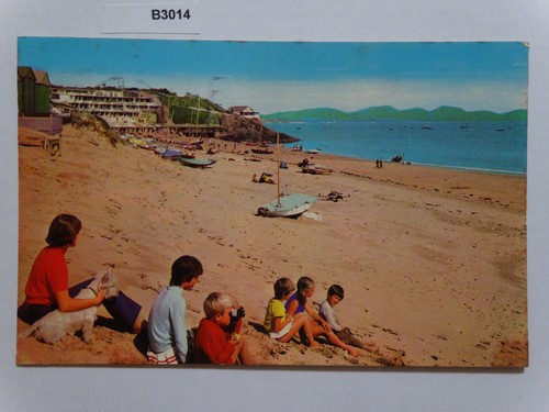 The beach abersoch postcard - abersoch,