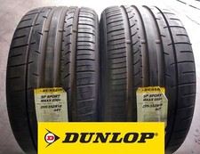 2x 255/35 ZR18 Dunlop SP Sport