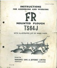 RANSOMES PLOUGH TS64J