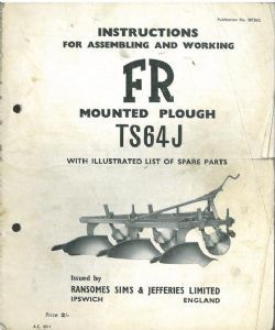 Ransomes plough ts64j - ransomes,