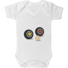 'Lawn Bowls Equipment' Baby Grows / Bodysuits (GR054274)