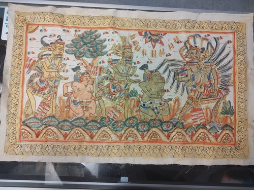 Antique kamasan mythological - kamasan,