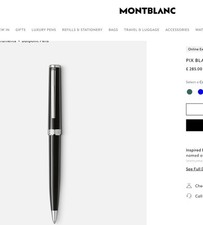 New montblanc pix - new,