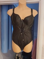 Black Pvc Look Body Size 42B