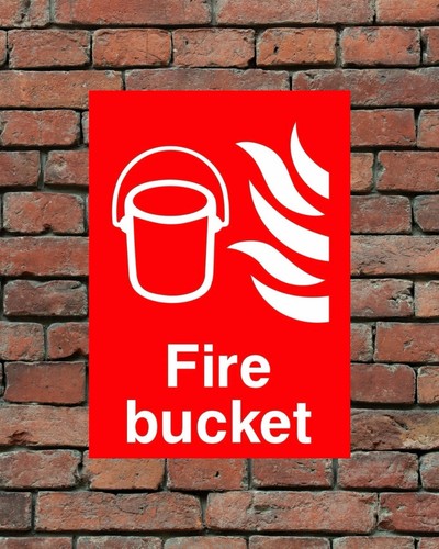 Fire bucket metal - fire,