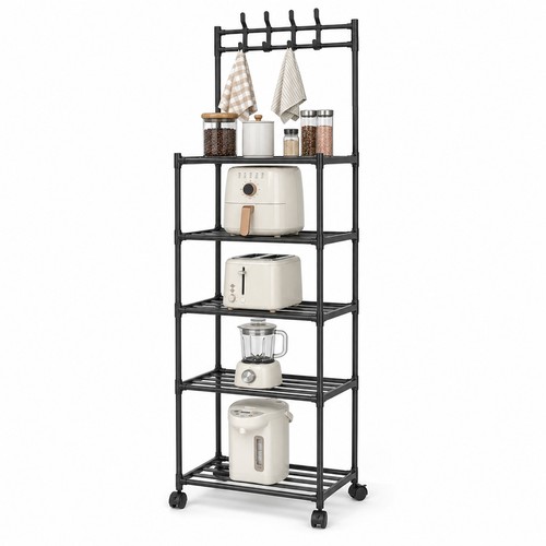 Tier metal shelving unit - 5,