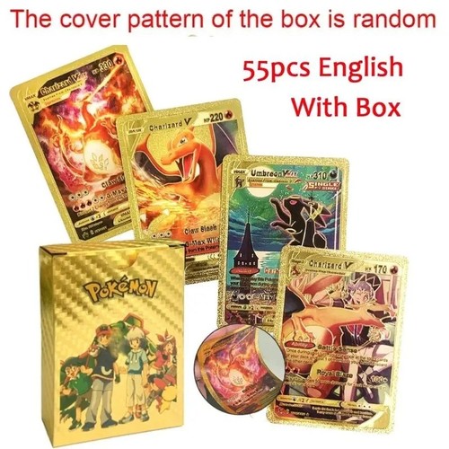 55pcs pokemon card foil - pokemon,