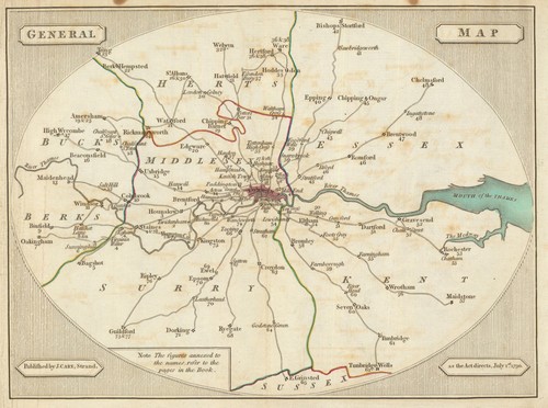 General map london - map,