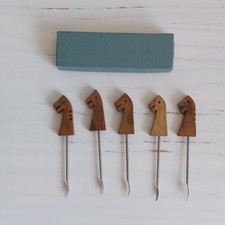 Vintage Wooden Horse Head