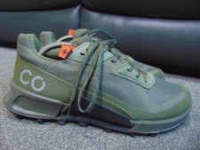 Men's ECCO BIOM 2.1 X CTRY M LOW GTX  Gore-Tex Hiking Trainers Size 40 in Green