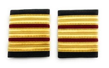 Epaulette,3 x1/2 Gold with