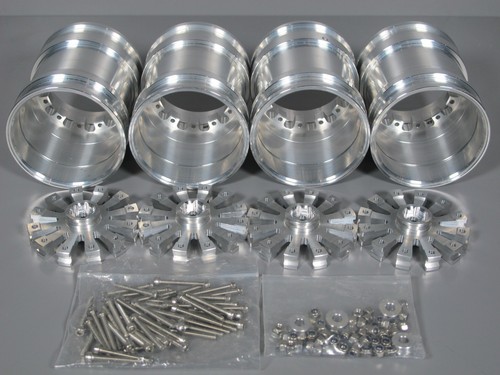 Aluminum wheel rim adjustable - wheel,