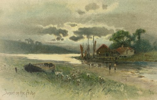 Vintage postcard hampshire - vintage,