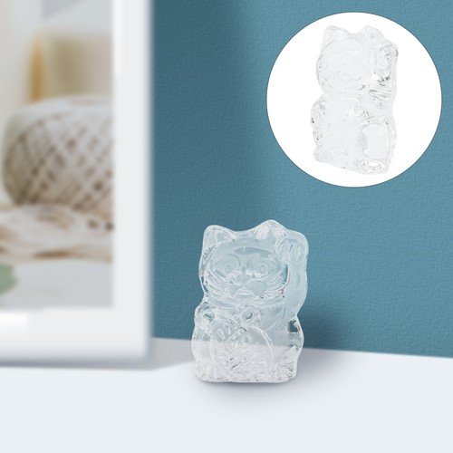 Cat sculpture decorative - sculpture, home