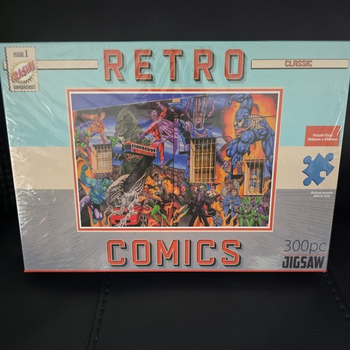 Retro comics jigsaw 300 - comics,