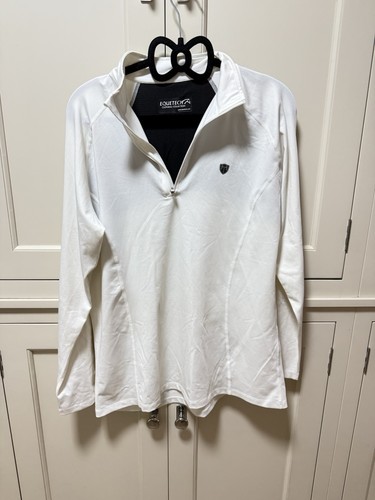 Equetech white base layer - white, size