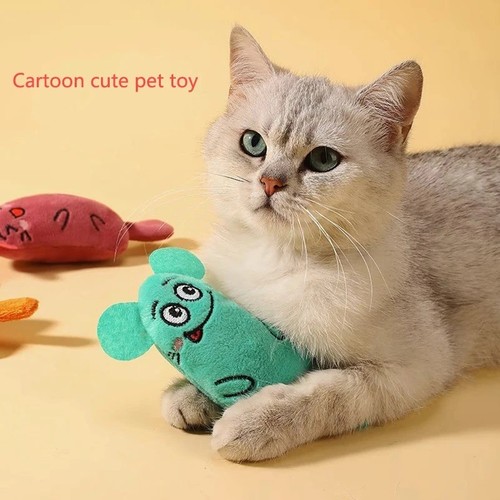 Cartoon cat and dog toy - , bite