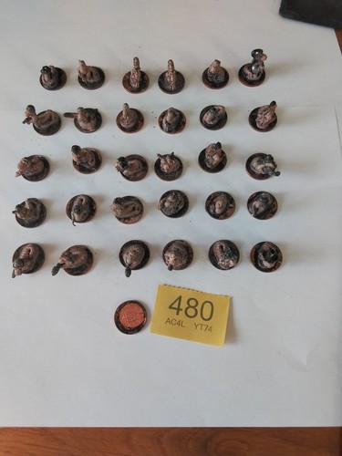 Worms metal figures - x, 30