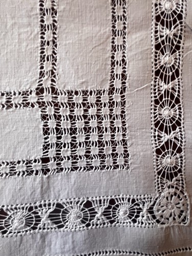 Antique white linen - antique,