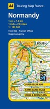 Normandy (AA Road Map France Series) Sheet map, folded Book The Cheap Fast Free