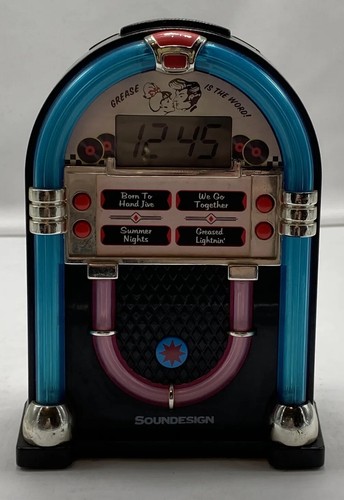 Grease jukebox alarm - grease, clock