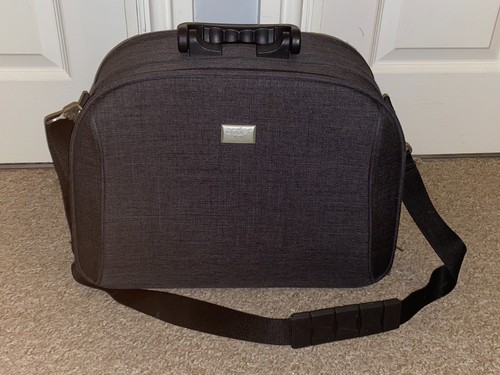 Lovely grey laptop utility bag - grey,