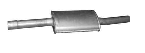 Polmo center muffler - center, exhaust