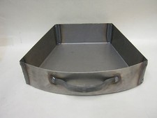 Small Heavy Duty Steel Ashpan Traditional Coal Fire  9 1/2"  Ash Pan 