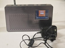 Goodmans Canvas 2 Colour Steel  contemporary, portable DAB radio Canvas2SLT