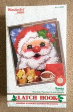 SANTA Latch Hook Kit 12" x 12"