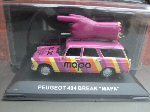 Peugeot 404 ixo 43 scale - peugeot,