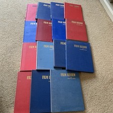 Vintage Film  Review Hardcover Yearly Books By F Maurice Speed  1945 To 1960