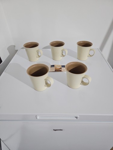 New denby mugs cinnamon - new,