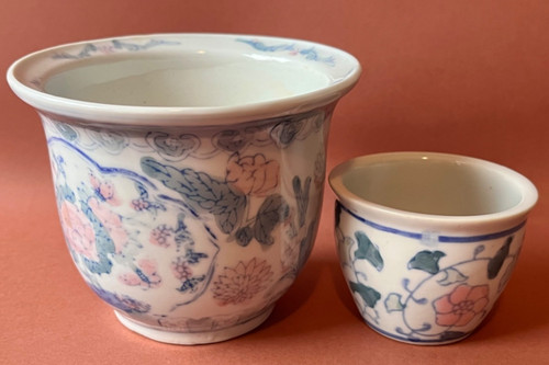 Chinese handpainted - 2x,