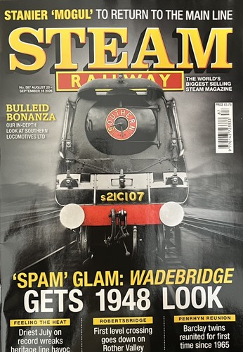Steam railway magazine - steam,