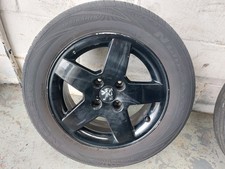 PEUGEOT 207 15" MONACO ALLOY WHEEL + TYRE 185/65/15 15 INCH IDEAL SPARE 207CC CC