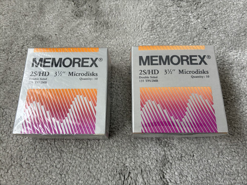 Memorex boxes hd 3 5 - 2, 3.5"