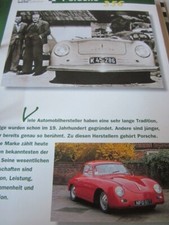 Dream Car Data Sheet Porsche