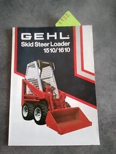 Gehl skid steer loader 1510 - gehl,