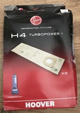 HOOVER H4 Turbopower 1 Dust Bag x 5