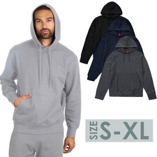 Mens Plain Pullover Hoodie