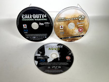 Call of Duty Modern Warfare PS3 Trilogy DISC ONLY Bundle 1, 2 and 3 MW3 COD