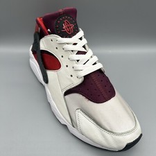 Nike Air Huarache DD1068-105 White Red Oxide Black Varsity Red Mens Uk 10