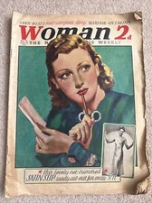 **VINTAGE MAGAZINE WOMAN THE