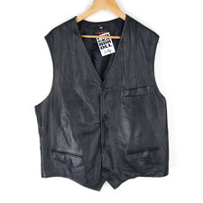 Vintage Black Leather